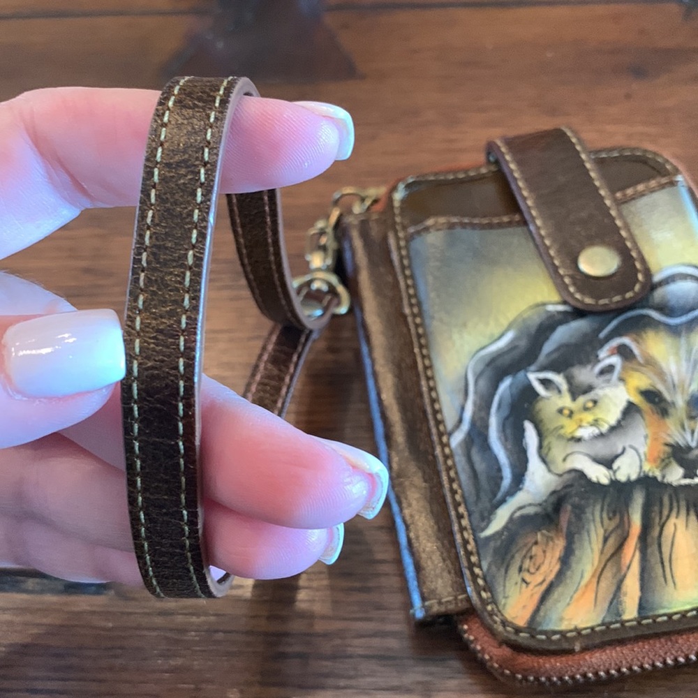 Vtg Sharif Wallet Wristlet - EUC - Picture 4 of 7